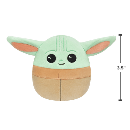 Squishmallows Star Wars The Mandalorian with Grogu Plush 2-Pack 191726073628