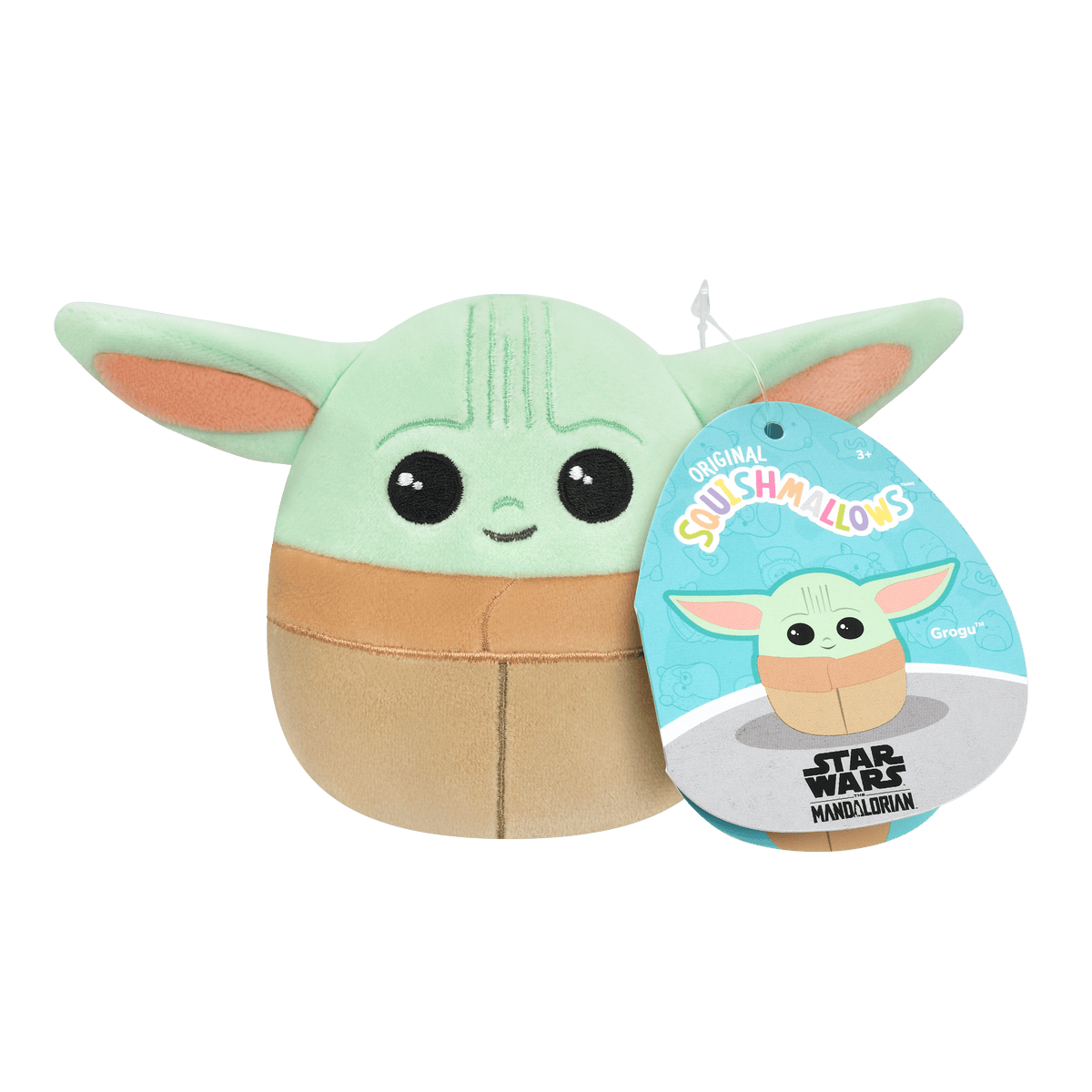 Squishmallows Star Wars The Mandalorian with Grogu Plush 2-Pack 191726073628
