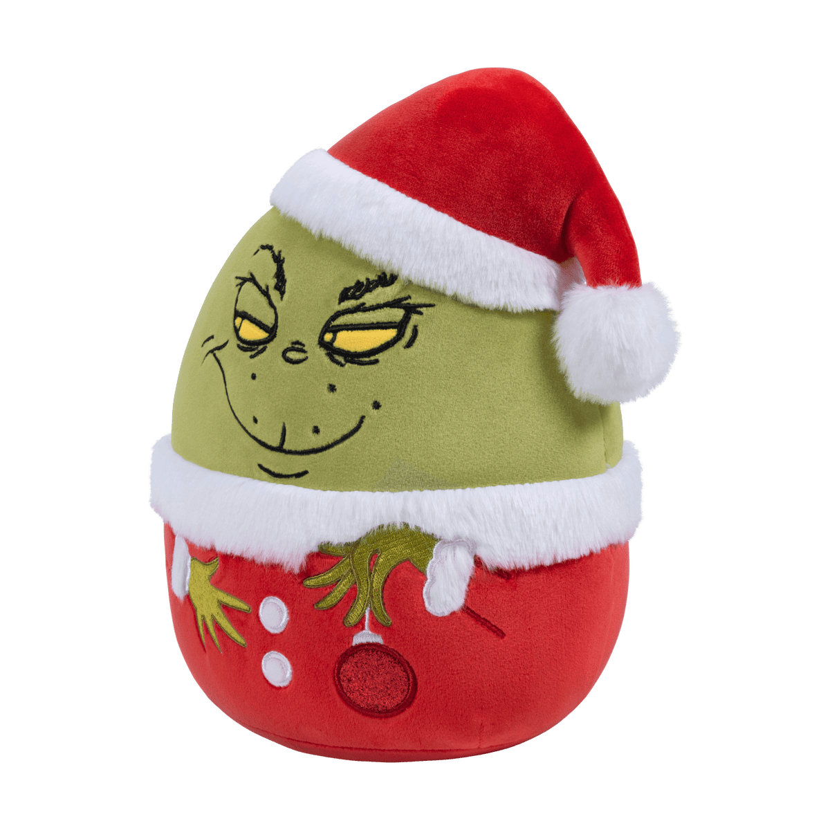 Squishmallows The Grinch in Santa Hat 8-Inch Plush