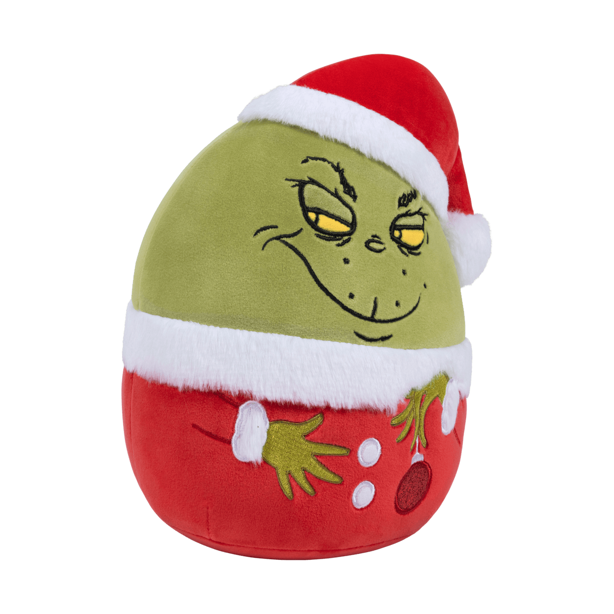 Squishmallows The Grinch in Santa Hat 8-Inch Plush
