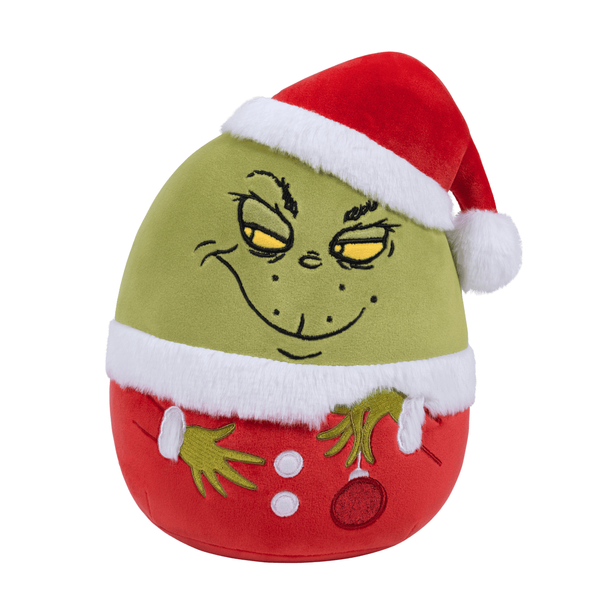 Squishmallows The Grinch in Santa Hat 8-Inch Plush