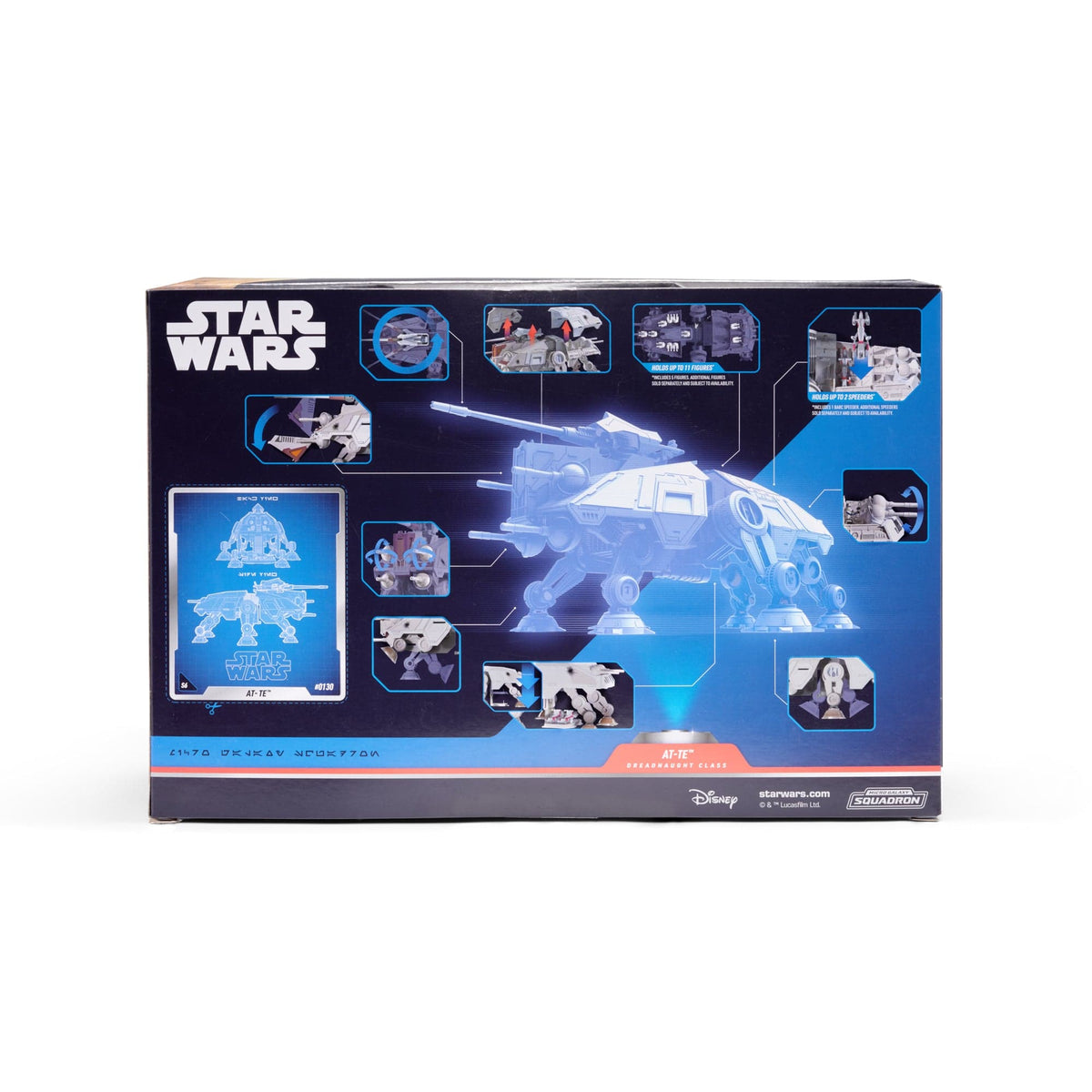 Star Wars 9 Inch Dreadnaught Class AT-TE 191726496878