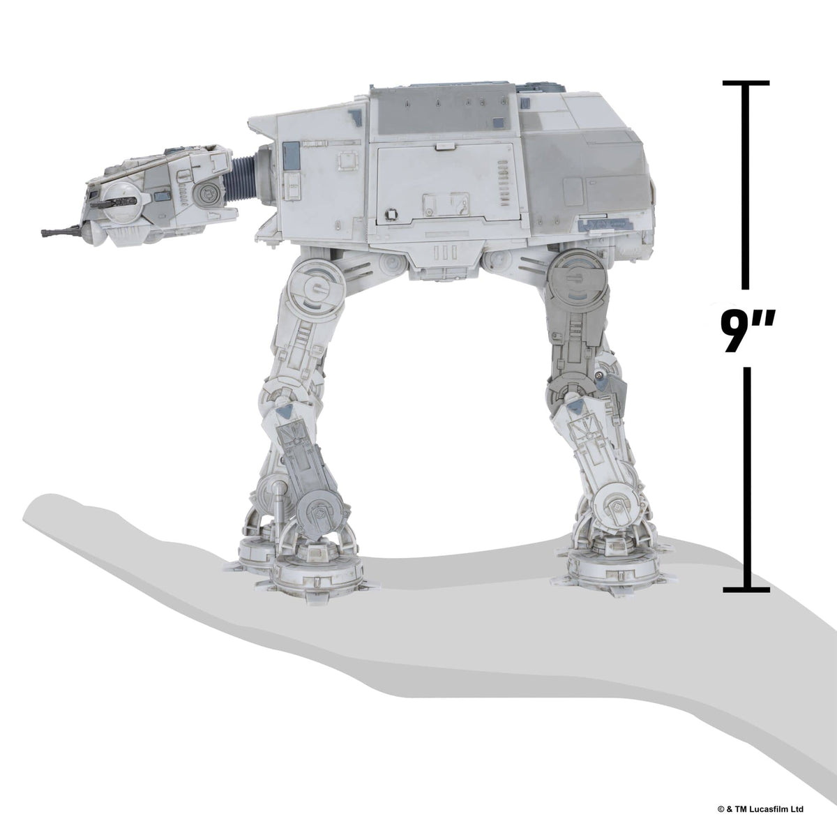 Star Wars Micro Galaxy Squadron Imperial Remnant AT-AT with Figures