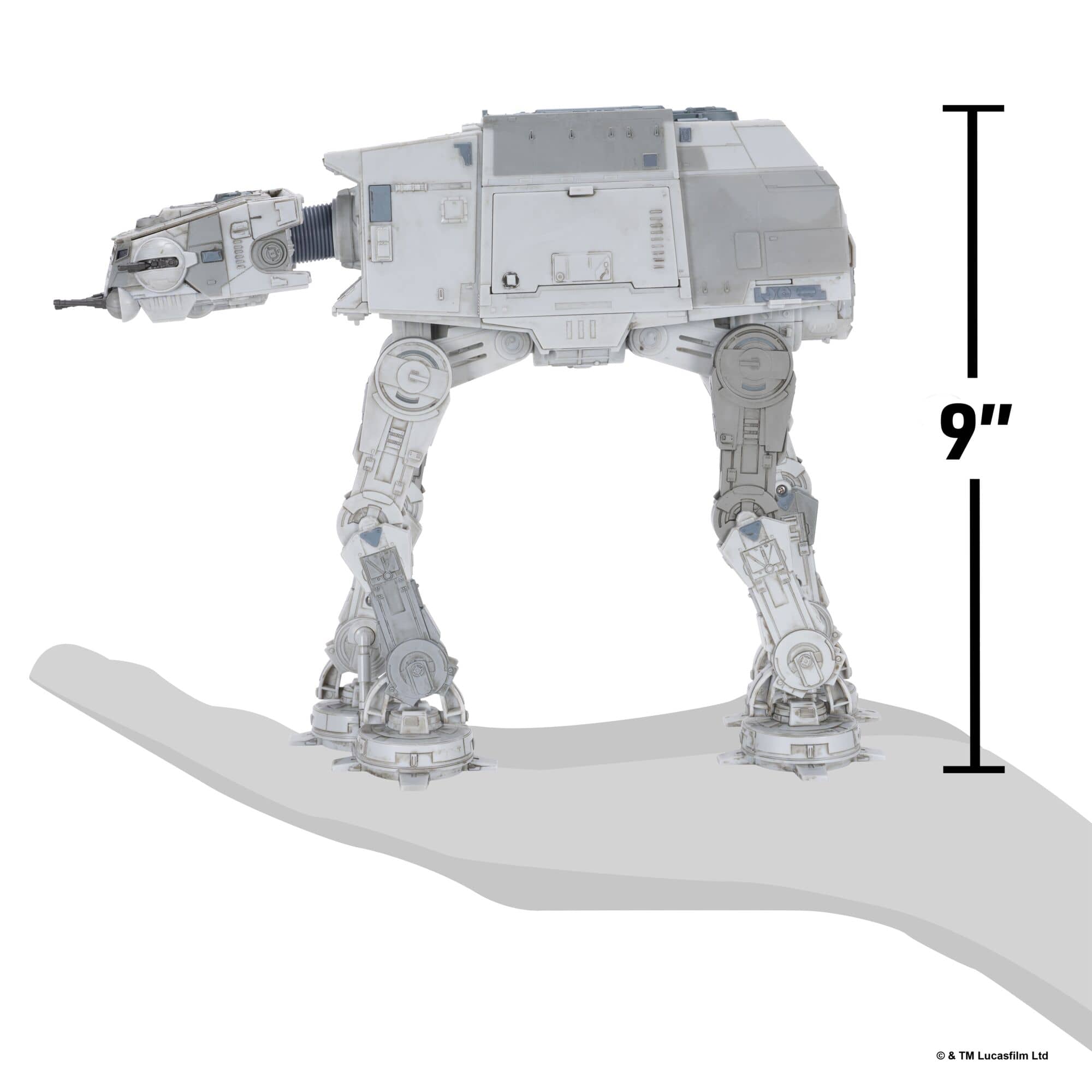 Star Wars Micro Galaxy Squadron Imperial Remnant AT-AT with Figures