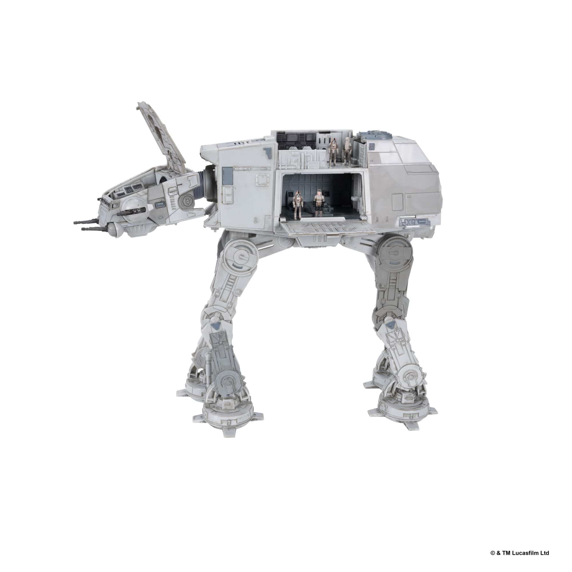 Star Wars Micro Galaxy Squadron Imperial Remnant AT-AT with Figures