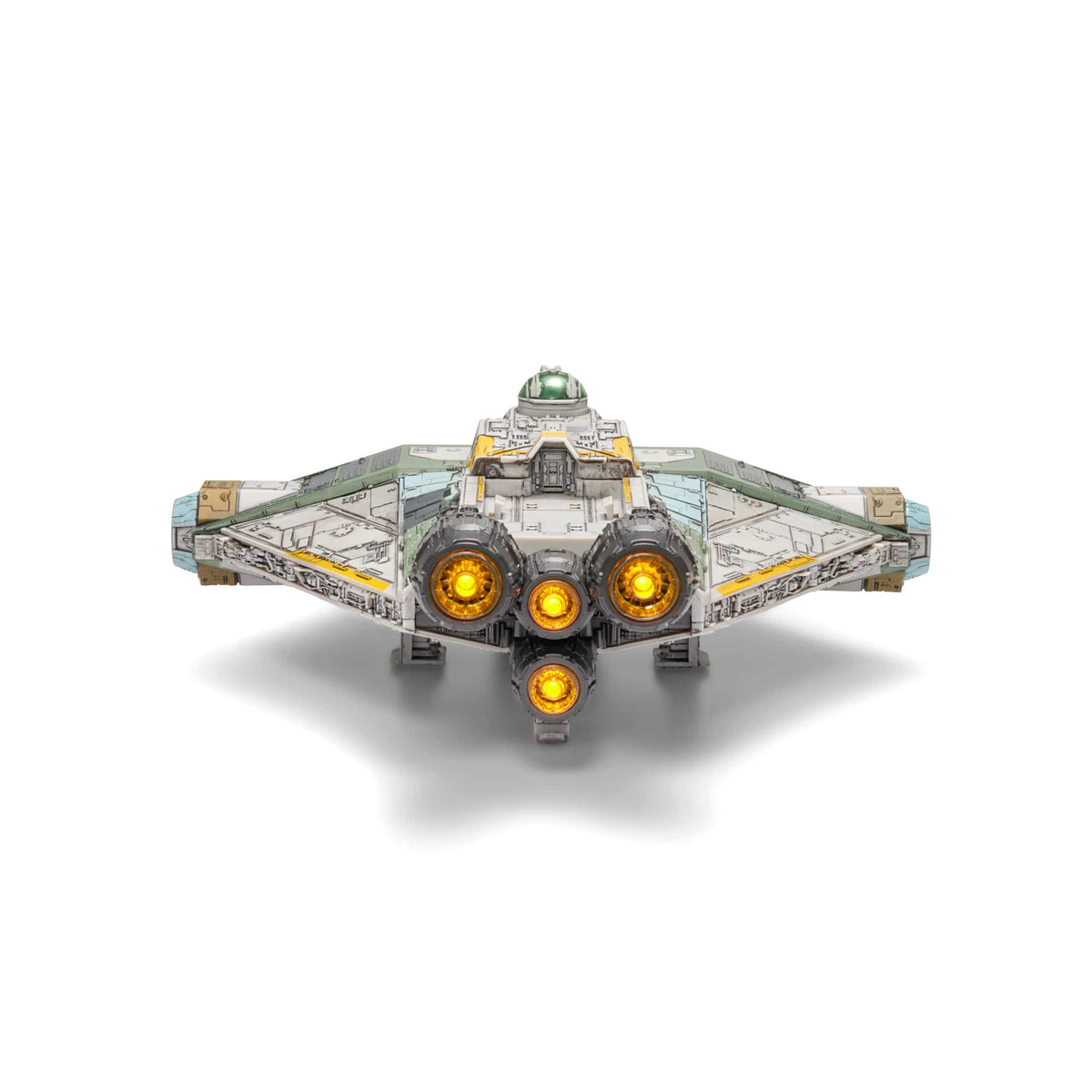 Star Wars Micro Galaxy Squadron The Ghost 15-Inch Vehicle with Lights, Sounds and 4 Figures 191726733201