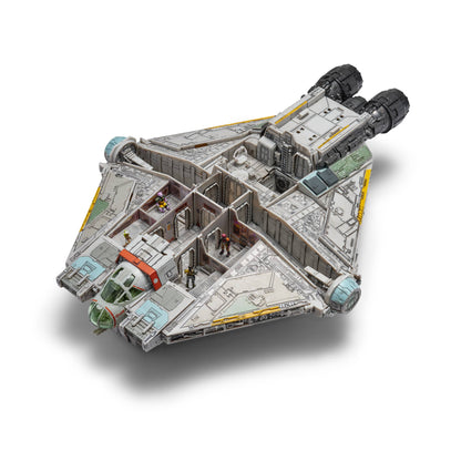 Star Wars Micro Galaxy Squadron The Ghost 15-Inch Vehicle with Lights, Sounds and 4 Figures 191726733201