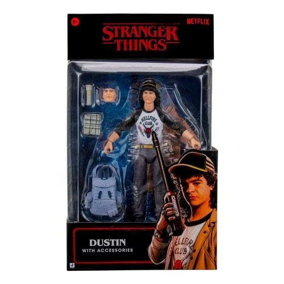 Stranger Things - Upside Down - 6" Dustin Figure 191726883142