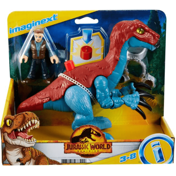 Jurassic World Dominion: Fisher Price Imaginext Slasher Dino 887961933499