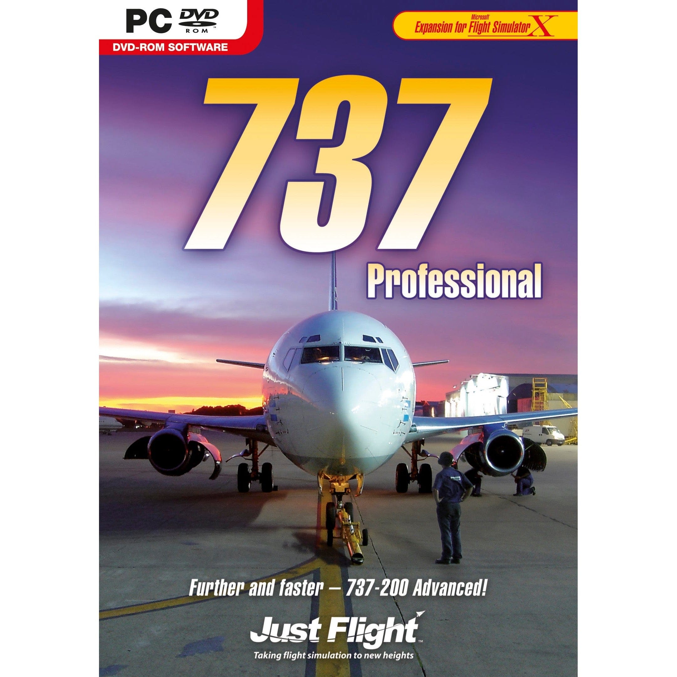 737 Professional - Ibm/Pc Simulation of 737-200 Advanced 5035063006657