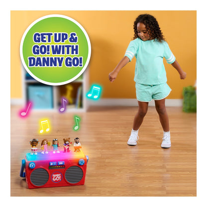 Danny Go! Music Mix-Up Boombox with Lights, Sounds & 5 Figures