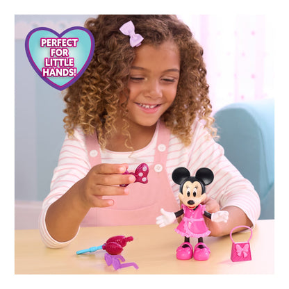 Disney Junior Minnie Mouse Fabulous Fashion Doll with 2 Outfits