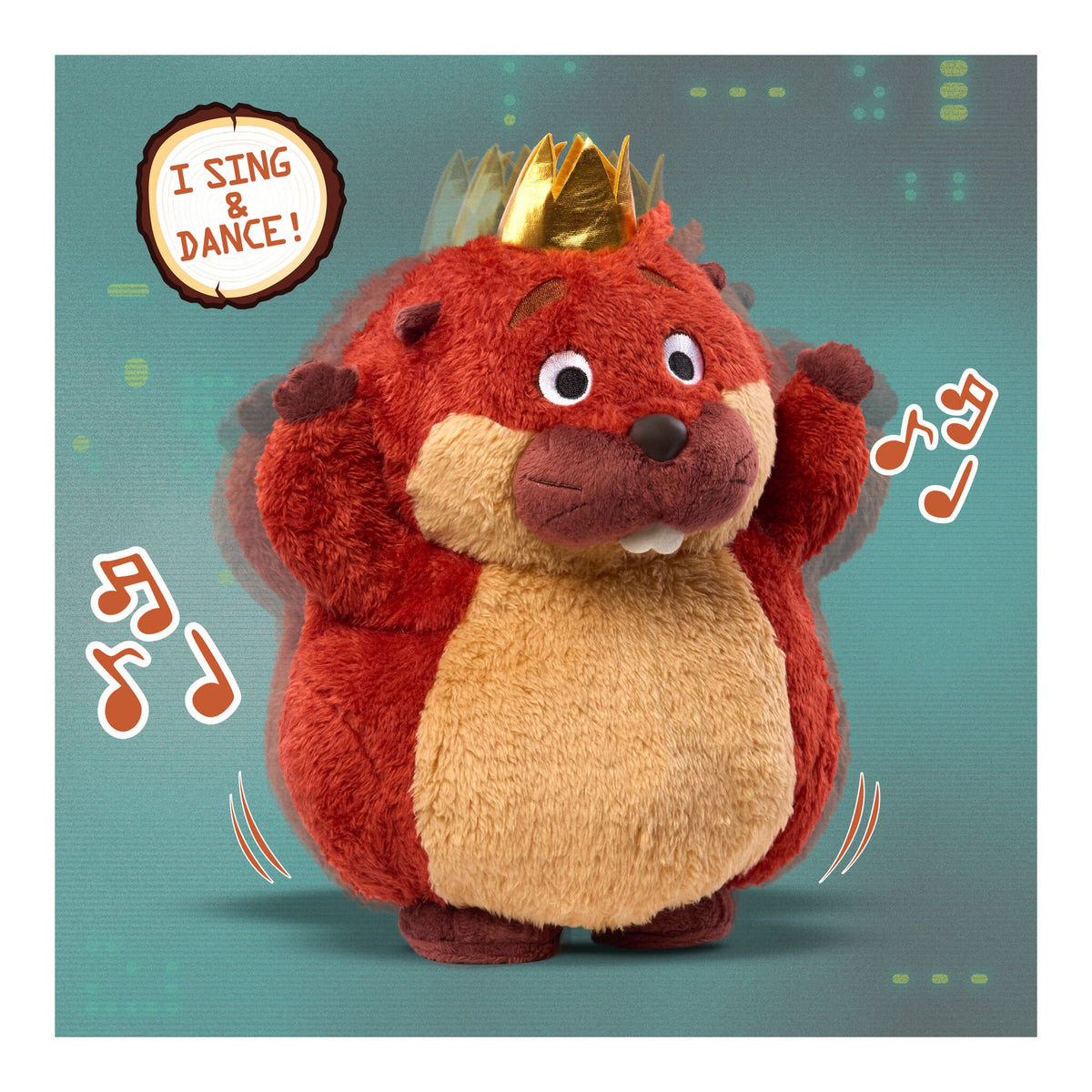 Disney Pixar Hoppers Workin' Out King George Feature Plush