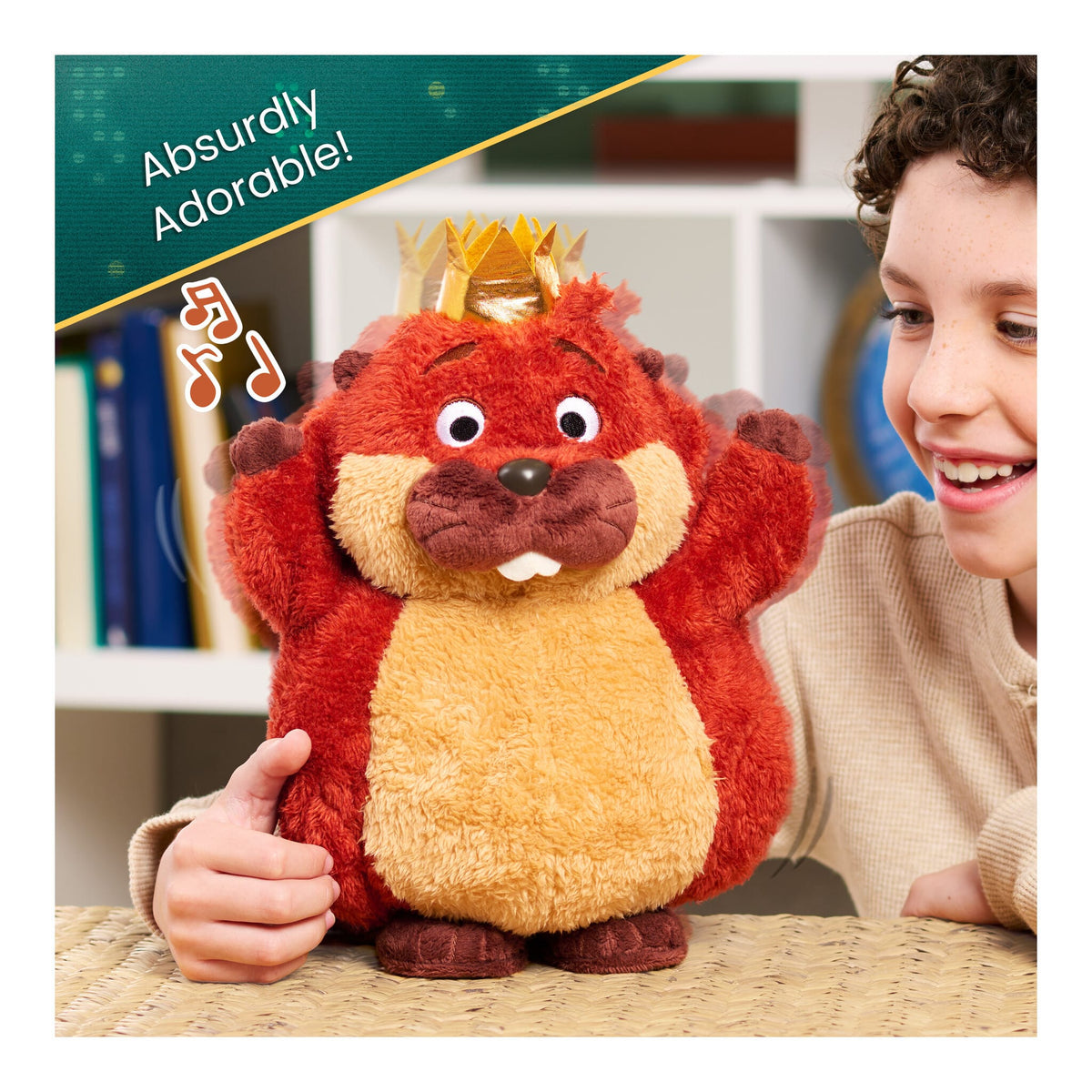 Disney Pixar Hoppers Workin' Out King George Feature Plush