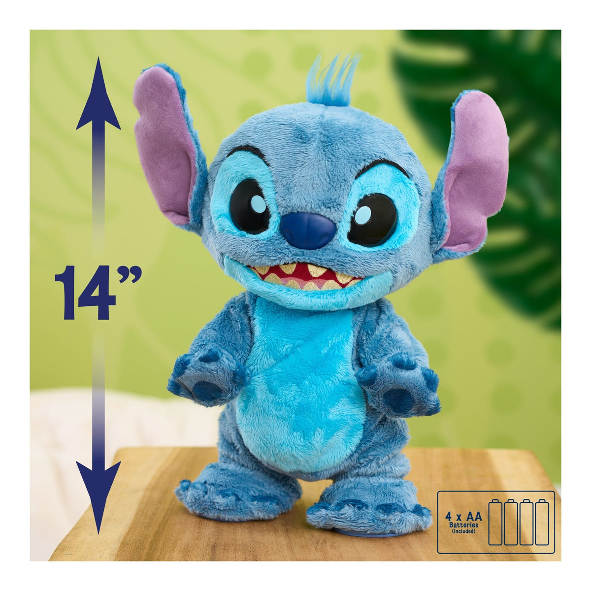 Disney Stitch Double Trouble Interactive Feature Plush