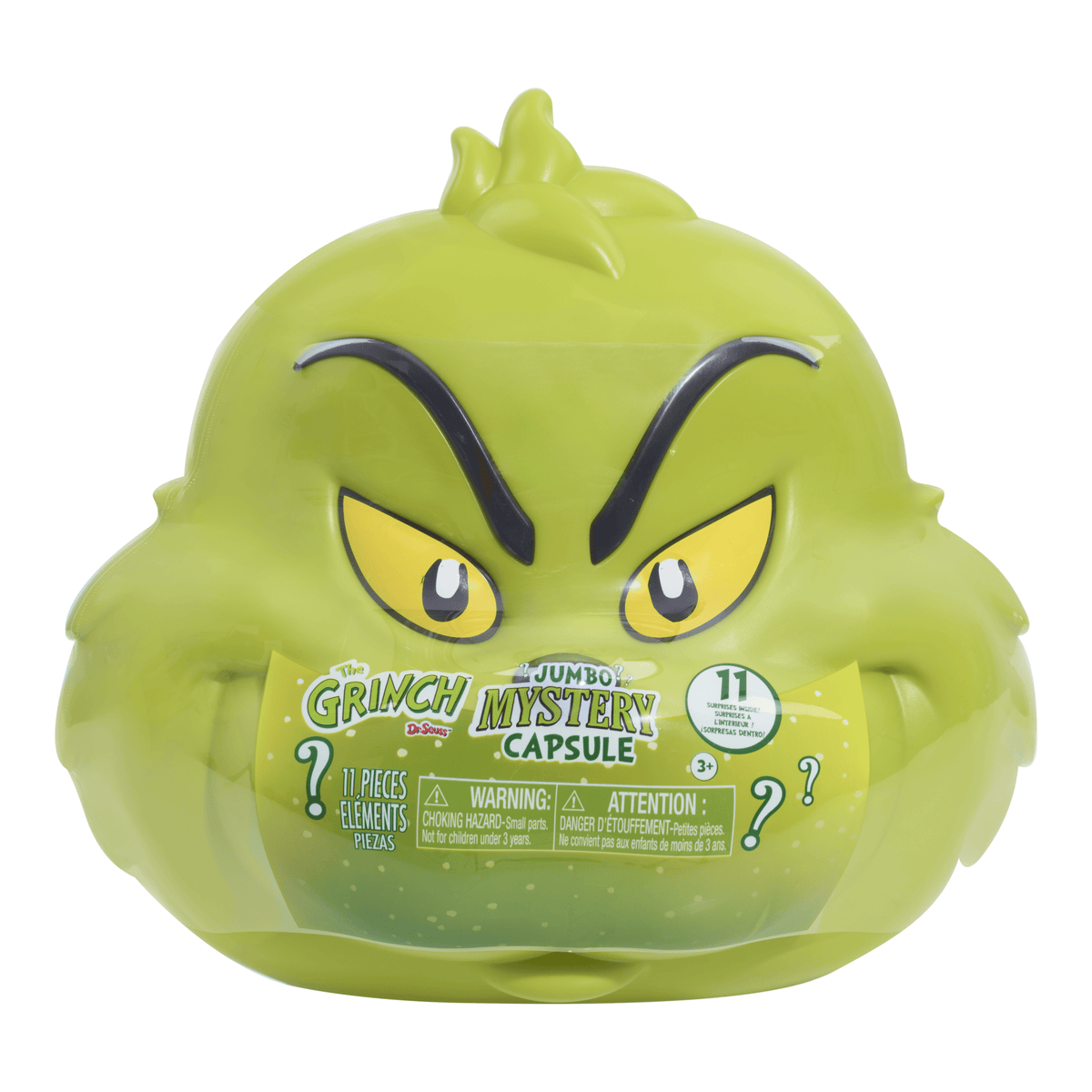 Dr. Seuss The Grinch Jumbo Mystery Capsule – 11 Surprises