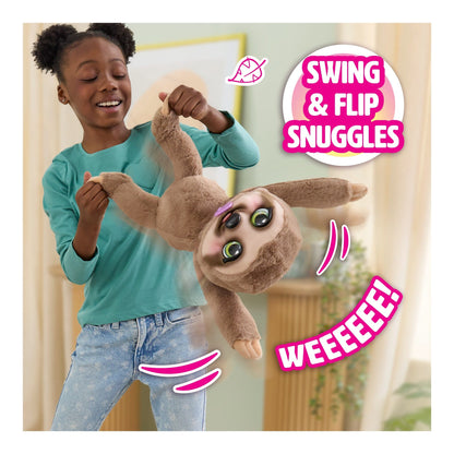 furReal Snuggles the Smiling Sloth Interactive Plush Toy 886144282096