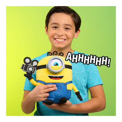 Minions & Monsters Babbling James Interactive Plush 886144506390