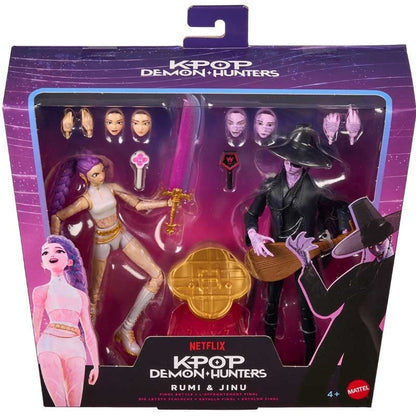KPop Demon Hunters Rumi & Jinu Final Battle Action Figure 2-Pack