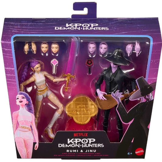 KPop Demon Hunters Rumi & Jinu Final Battle Action Figure 2-Pack