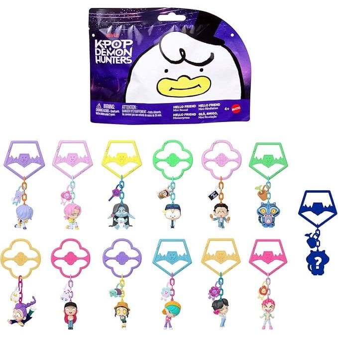 KPop Demon Hunters, Mini Collectible Keychain Figures 194735433261