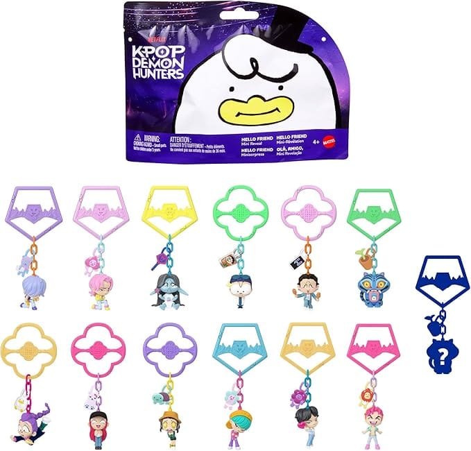 KPop Demon Hunters, Mini Collectible Keychain Figures 194735433261