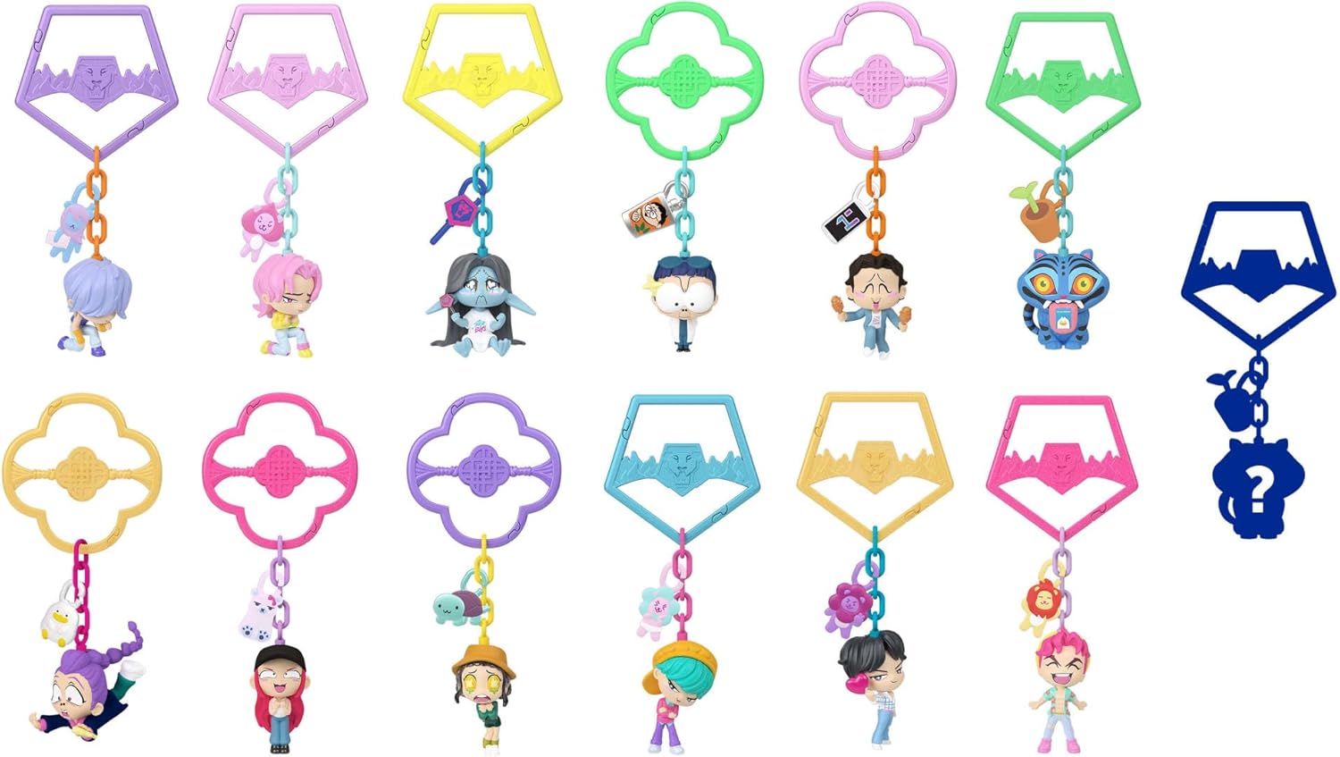 KPop Demon Hunters, Mini Collectible Keychain Figures 194735433261