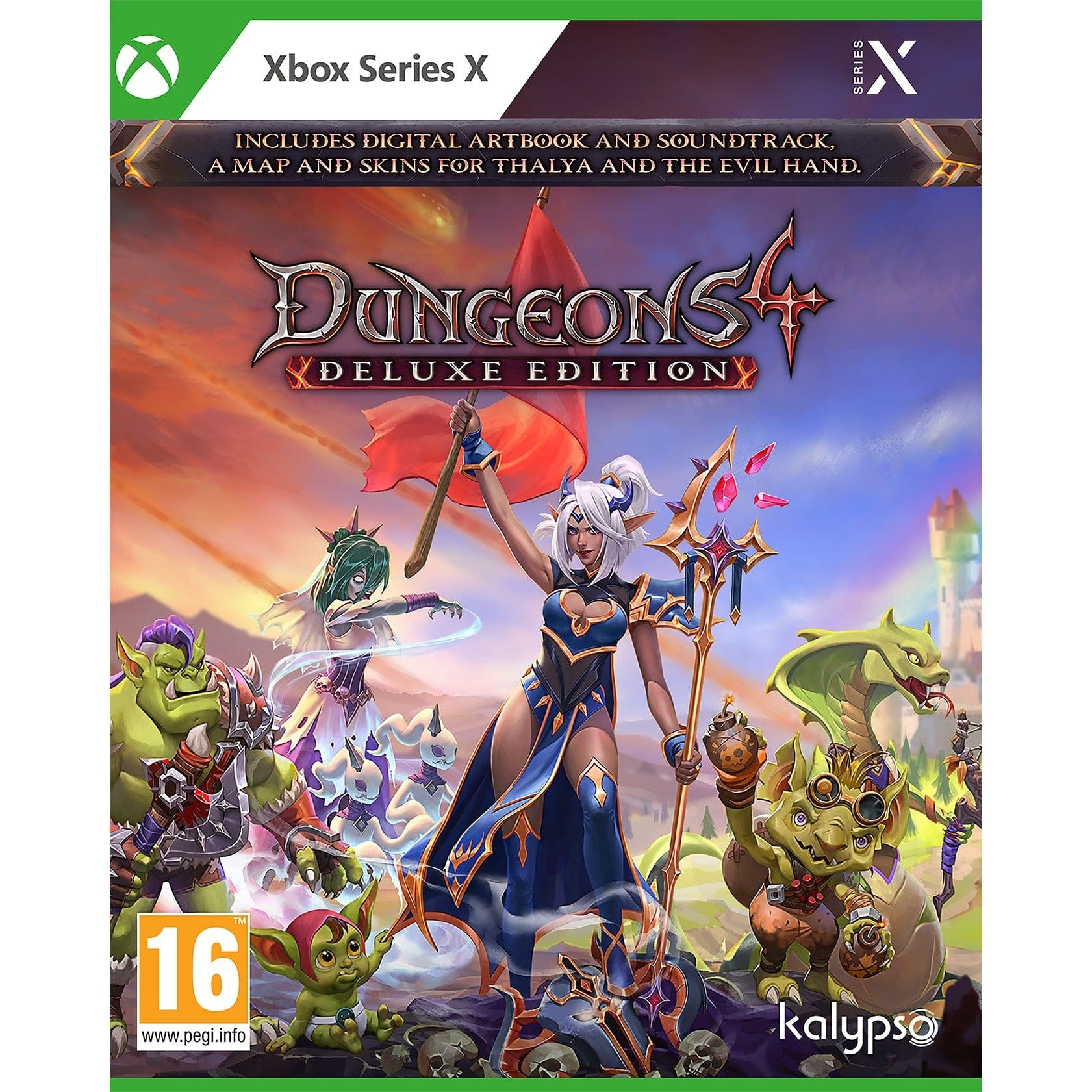 DUNGEONS 4 DELUXE EDITION - Microsoft Xbox SX 4260458363485