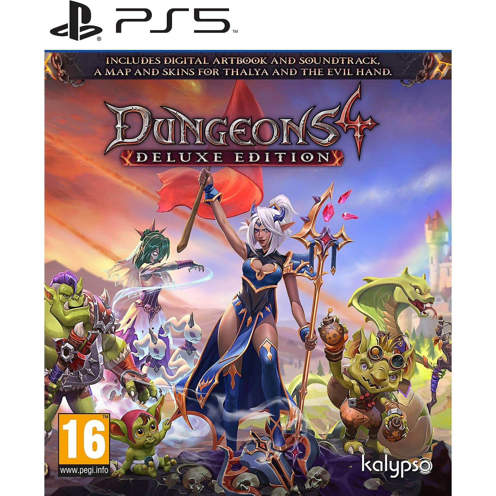 DUNGEONS 4 DELUXE EDITION - Playstation 5 4260458363522