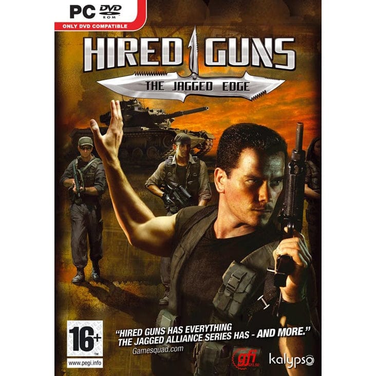 HIRED GUNS JAGGED EDGE - IBM/PC 4260089412286
