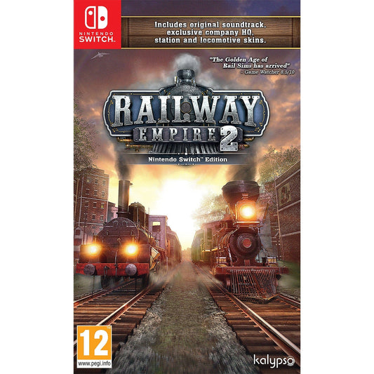 Railway Empire 2 Deluxe Edt - Nintendo Switch Game 4260458363331