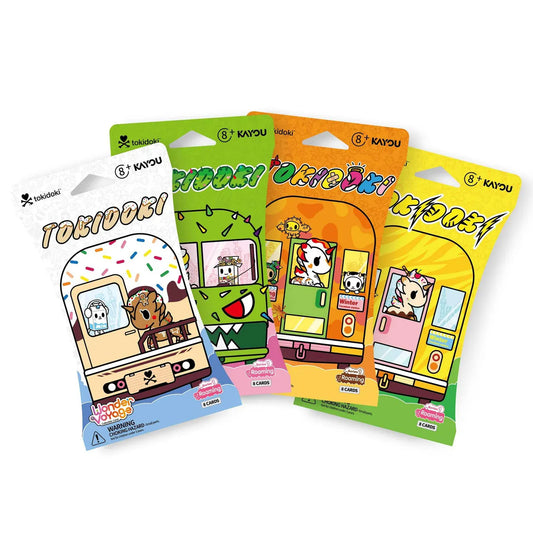 tokidoki - Wonder Voyage Collectible Cards-Roaming Edition Blister (1 Packet Selected at Random) 6937187413825