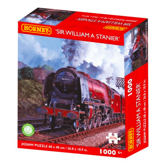 Hornby: "Sir Williams A Stanier" - 1000 Piece Jigsaw Puzzle 5060337331357