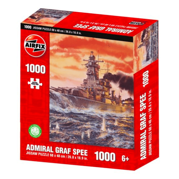 Kidicraft: Airfix Admiral Graf Spree - 1000 Piece Jigsaw Puzzle 5060337331807