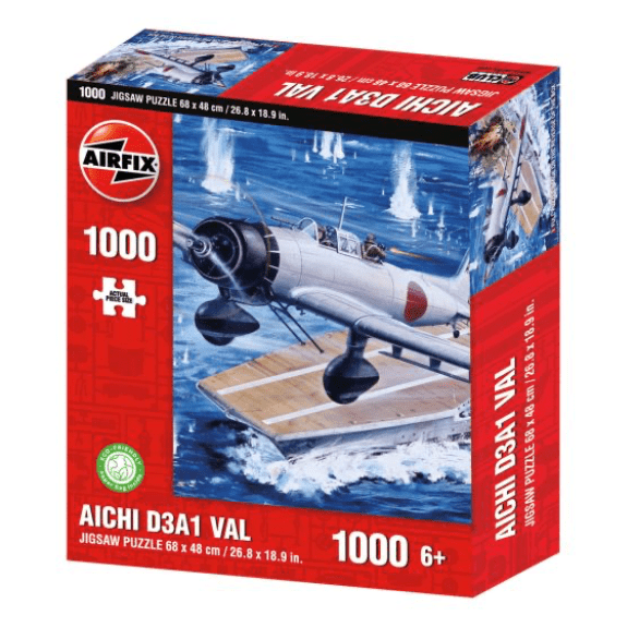 Kidicraft - Airfix - Aichi D3A1 Val - 1000 Piece Jigsaw Puzzle 5060337331210