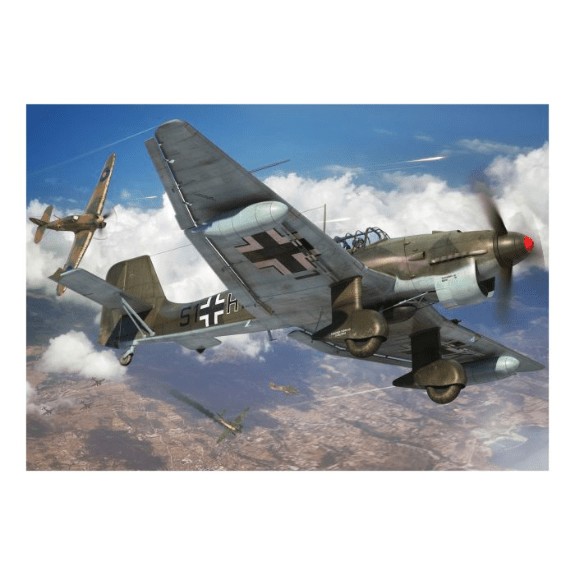 Kidicraft: Airfix Junkers JU87R-2 Stuka - 1000 Piece Jigsaw Puzzle 5060337331814