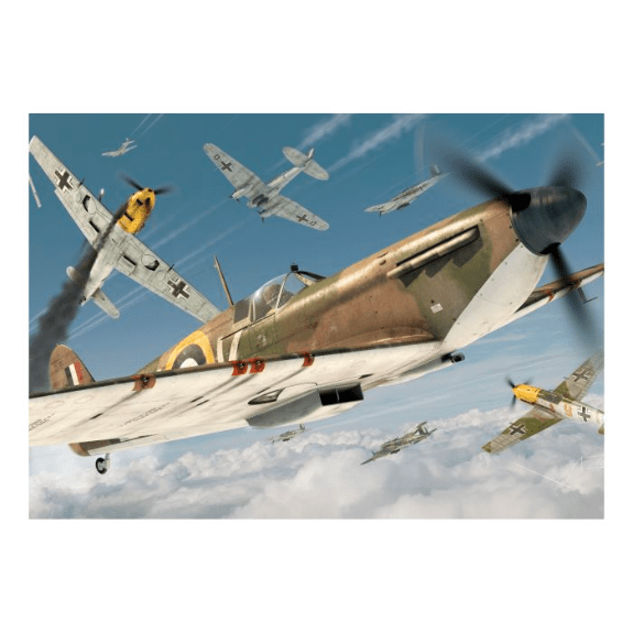 Kidicraft: Airfix Supermarine Spitfire MK.la - 1000 Piece Jigsaw Puzzle 5060337331227