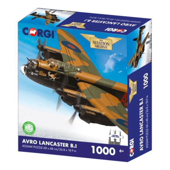 Kidicraft: Corgi Avro Lancaster B.I - 1000 Piece Jigsaw Puzzle 5060337331272