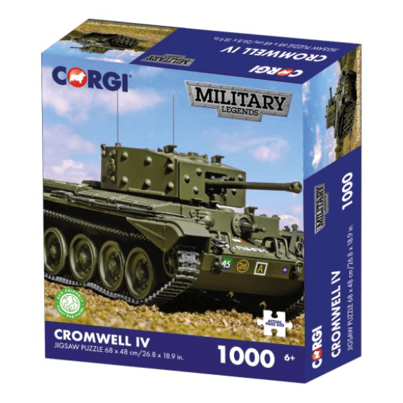 Kidicraft - Corgi - Cromwell IV - 1000 Piece Jigsaw Puzzle 5060337331340
