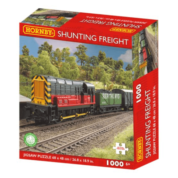 Kidicraft - Hornby - Shunting Freight - 1000 Piece Jigsaw Puzzle 5060337331432