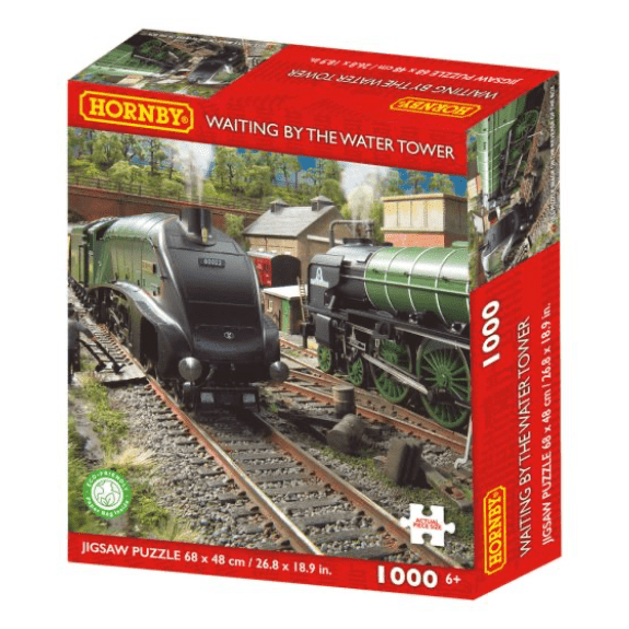 Kidicraft - Hornby - Waiting By The Water Tower - 1000 Piece Jigsaw Puzzle 5060337331388