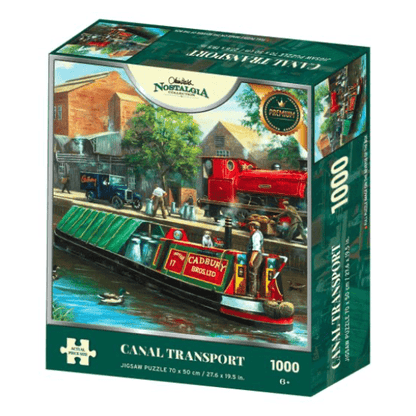 Kidicraft - Nostalgia Collection - Canal Transport - 1000 Piece Jigsaw Puzzle 5060337330800