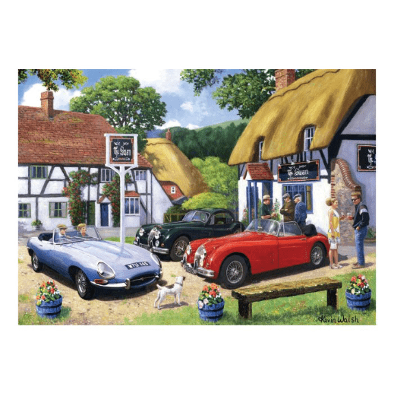 Kidicraft - Nostalgia Collection - Classic Car Club - 1000 Piece Jigsaw Puzzle 5060337331012