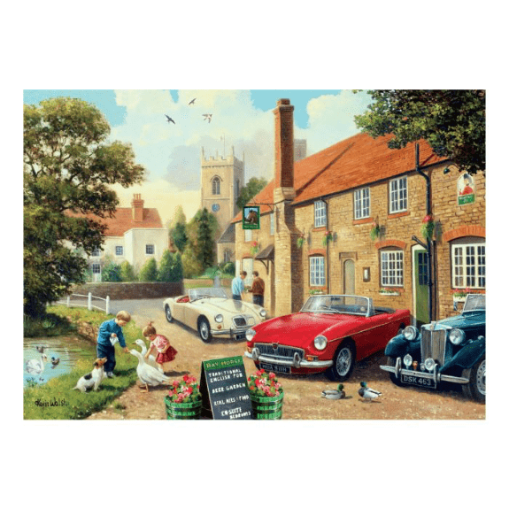 Kidicraft - Nostalgia Collection - The Village Pub - 1000 Piece Jigsaw Puzzle 5060337330824