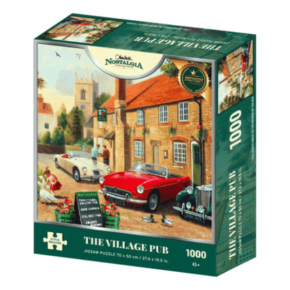 Kidicraft - Nostalgia Collection - The Village Pub - 1000 Piece Jigsaw Puzzle 5060337330824