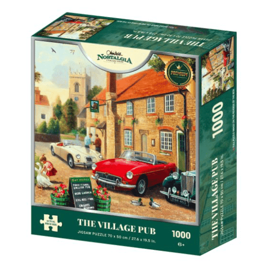 Kidicraft - Nostalgia Collection - The Village Pub - 1000 Piece Jigsaw Puzzle 5060337330824