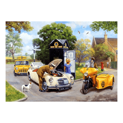Kidicraft - Nostalgia Collection - To the Rescue - 1000 Piece Jigsaw Puzzle 5060337331128