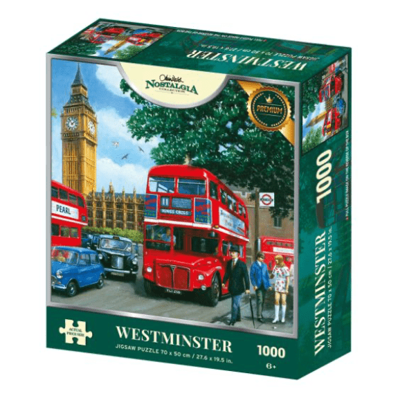 Kidicraft - Nostalgia Collection - Westminster - 1000 Piece Jigsaw Puzzle 5060337331142