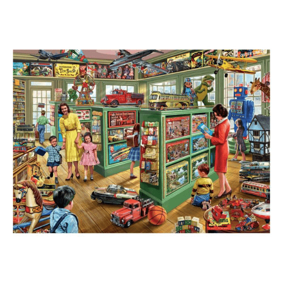 Kidicraft - Ye Olde Shoppe Collection - Toy Shoppe - 1000 Piece Jigsaw Puzzle 5060337330978