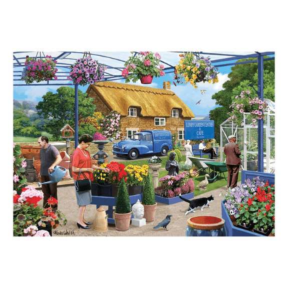 Kidicraft - Nostalgia Collection - At The Garden Centre - 1000 Piece Jigsaw Puzzle 5060337332521